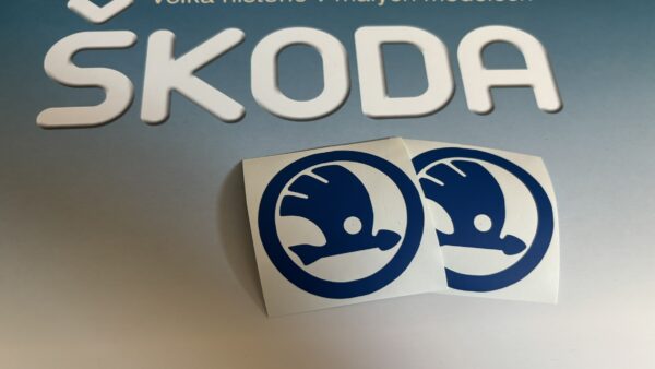 Nálepka na poklici kola Škoda - Image 6