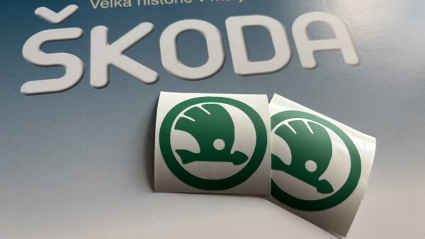 Nálepka na poklici kola Škoda - Image 7